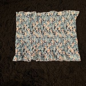 Flower tube top